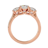 2 5/8 ctw Round Three Stone Lab Grown Diamond Ring