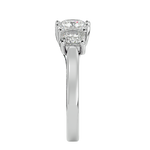 2 5/8 ctw Round Three Stone Lab Grown Diamond Ring