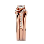 3/4 ctw Round Lab Grown Diamond Bridal Ring