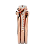 3/4 ctw Round Lab Grown Diamond Bridal Ring