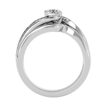 3/4 ctw Round Lab Grown Diamond Bridal Ring