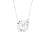 Round Lab Grown Diamond Solitaire Pendant