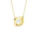 Round Lab Grown Diamond Solitaire Pendant