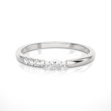 1/8 ctw Round Lab Grown Diamond Ring