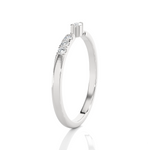 1/8 ctw Round Lab Grown Diamond Ring