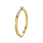 1/8 ctw Round Lab Grown Diamond Ring