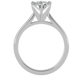 1 1/4 ctw Round Lab Grown Diamond Solitaire Engagement Ring