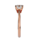 1 1/4 ctw Princess-Cut Lab Grown Diamond Solitaire Engagement Ring