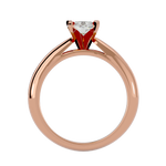1/2 ctw Round Lab Grown Diamond Solitaire Engagement Ring