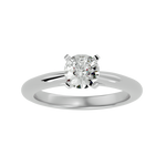 1/2 ctw Round Lab Grown Diamond Solitaire Engagement Ring