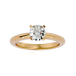 1/2 ctw Round Lab Grown Diamond Solitaire Engagement Ring