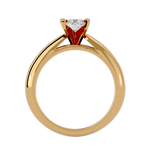 1/2 ctw Round Lab Grown Diamond Solitaire Engagement Ring