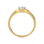 2 1/2 ctw Princess-Cut Lab Grown Diamond Solitaire Engagement Ring