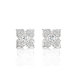 Round Lab Grown Diamond Stud Earrings