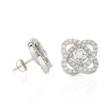Round Lab Grown Diamond Stud Earrings