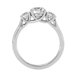 2 ctw Round Three Stone Lab Grown Diamond Ring