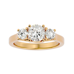 2 ctw Round Three Stone Lab Grown Diamond Ring