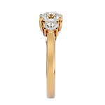 2 ctw Round Three Stone Lab Grown Diamond Ring