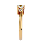 1 ctw Round Three Stone Lab Grown Diamond Ring