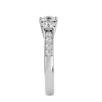 1 1/4 ctw Round Three Stone Lab Grown Diamond Ring