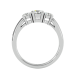 1 1/4 ctw Round Three Stone Lab Grown Diamond Ring