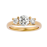 1 3/8 ctw Round Three Stone Lab Grown Diamond Ring