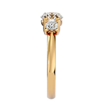 1 3/8 ctw Round Three Stone Lab Grown Diamond Ring