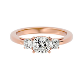 1 3/4 ctw Round Three Stone Lab Grown Diamond Ring