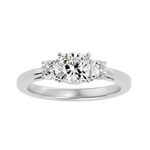 1 3/4 ctw Round Three Stone Lab Grown Diamond Ring