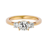 1 3/4 ctw Round Three Stone Lab Grown Diamond Ring