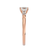 1 ctw Round Three Stone Lab Grown Diamond Ring