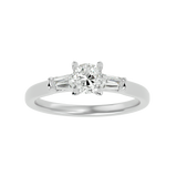1 ctw Round Three Stone Lab Grown Diamond Ring