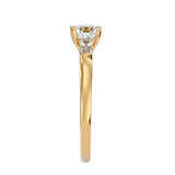 1 ctw Round Three Stone Lab Grown Diamond Ring