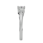 1 ctw Round Three Stone Lab Grown Diamond Ring
