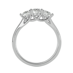1 ctw Round Three Stone Lab Grown Diamond Ring