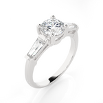 1 3/4 ctw Round 3 Stone Lab Grown Diamond Ring