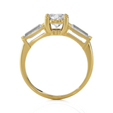 1 3/4 ctw Round 3 Stone Lab Grown Diamond Ring
