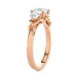 1 1/2 ctw Round Three Stone Lab Grown Diamond Ring
