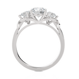 1 1/2 ctw Round Three Stone Lab Grown Diamond Ring