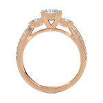 1 1/2 ctw Round Three Stone Lab Grown Diamond Ring