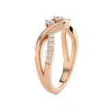 1/3 ctw Round Three Stone Lab Grown Diamond Ring