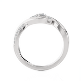 1/3 ctw Round Three Stone Lab Grown Diamond Ring
