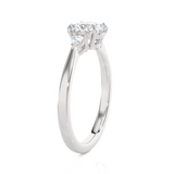 1 1/4 ctw Round Three Stone Lab Grown Diamond Ring