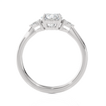 1 1/4 ctw Round Three Stone Lab Grown Diamond Ring