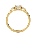 1 1/4 ctw Round Three Stone Lab Grown Diamond Ring