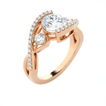 1 1/2 ctw Round Three Stone Lab Grown Diamond Ring