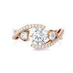 1 1/2 ctw Round Three Stone Lab Grown Diamond Ring
