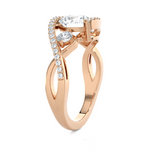 1 1/2 ctw Round Three Stone Lab Grown Diamond Ring