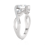 1 1/2 ctw Round Three Stone Lab Grown Diamond Ring