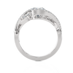 1 1/2 ctw Round Three Stone Lab Grown Diamond Ring